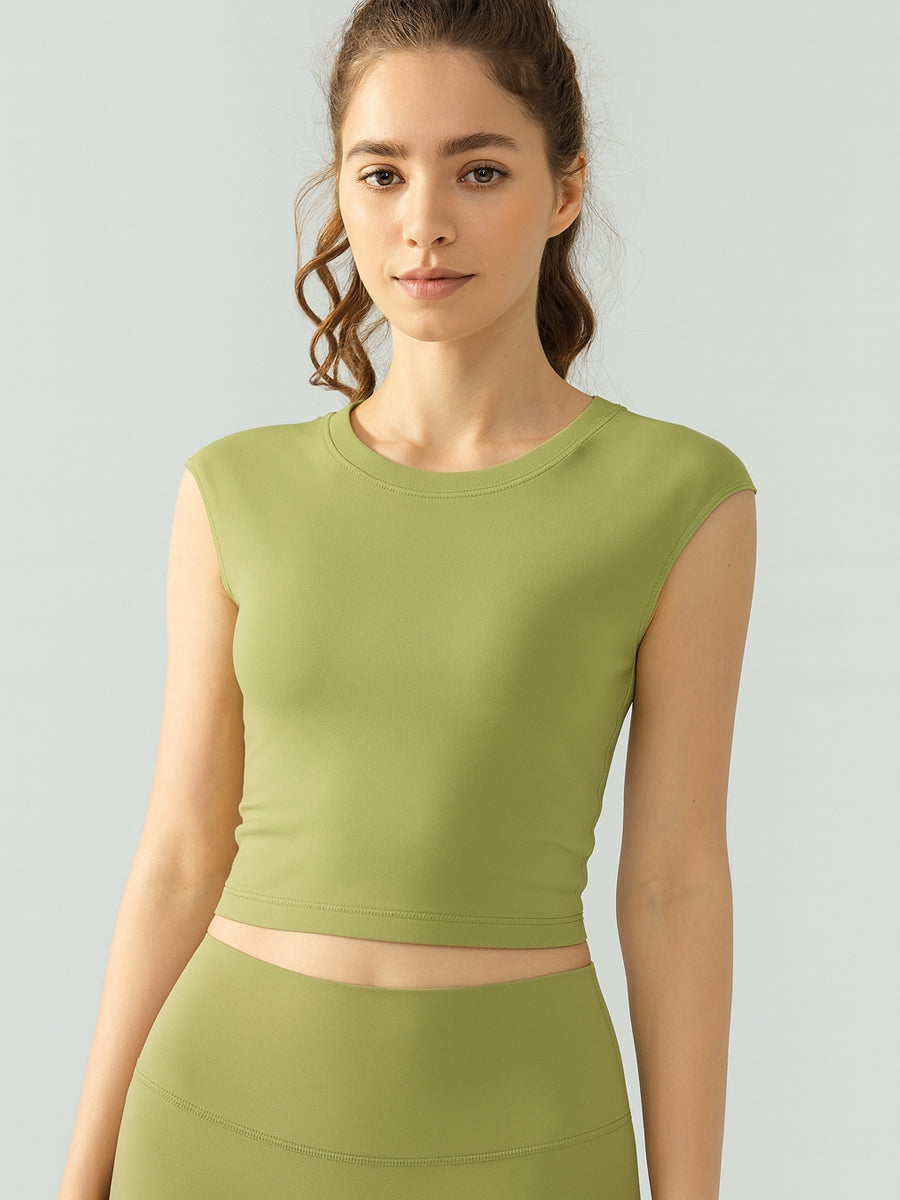 Top Yoga Backless z Wkładkami