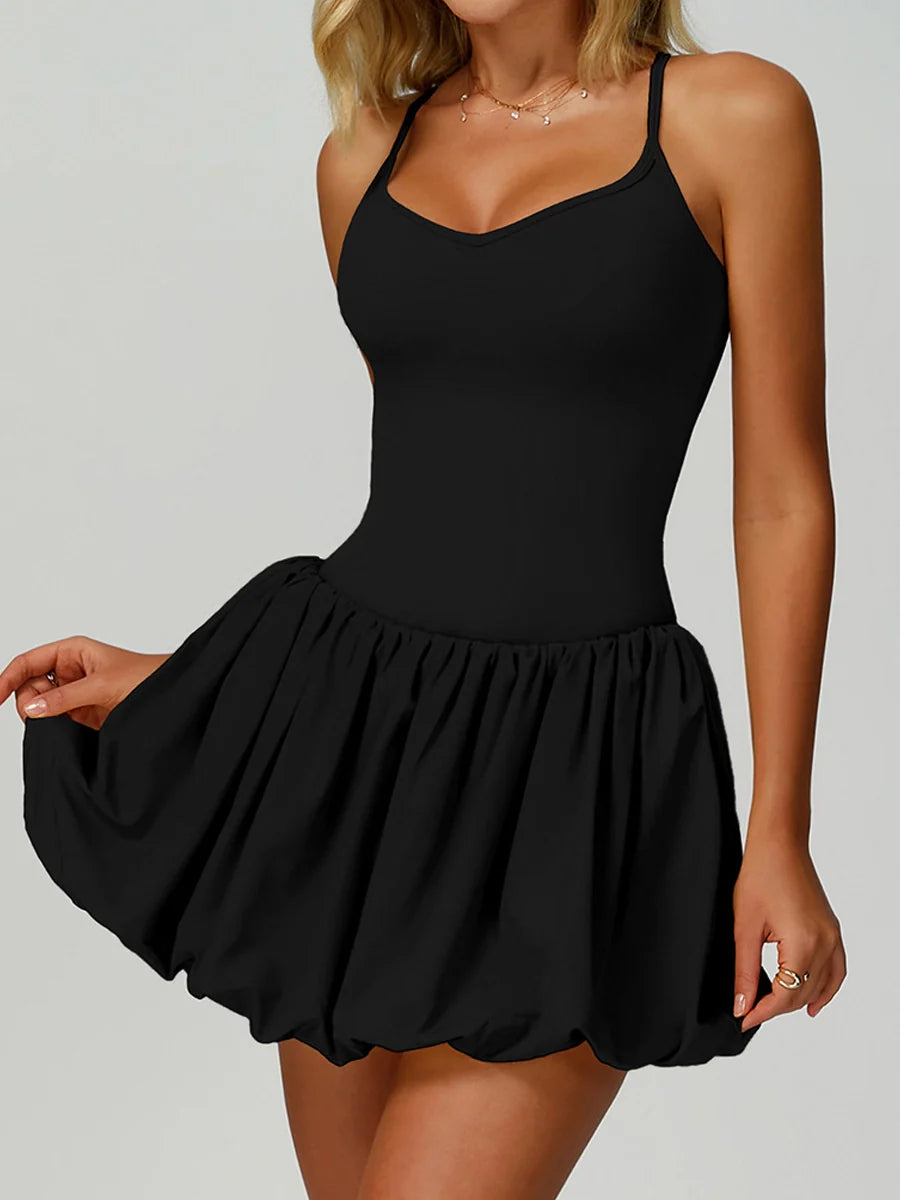 Sukienka Tenisowa Peplum