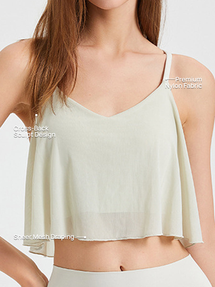 Top Mesh Sculpt Bra