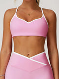 Stanik Sportowy Pastel Colorblock