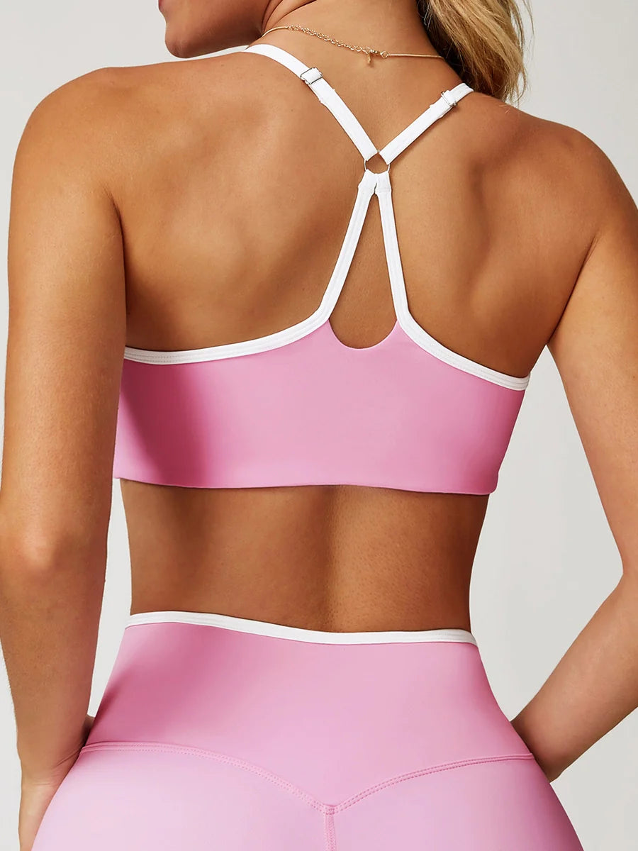 Stanik Sportowy Pastel Colorblock
