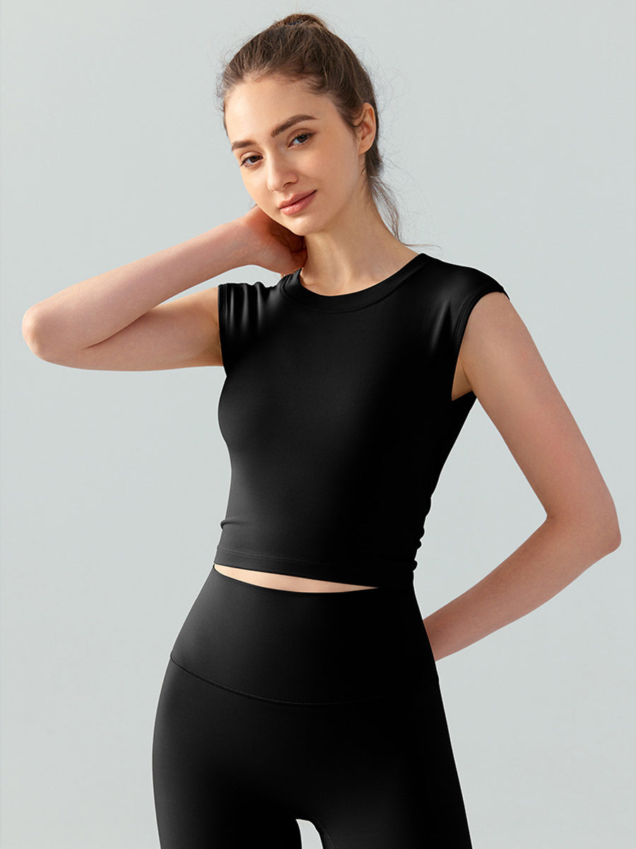 Top Yoga Backless z Wkładkami