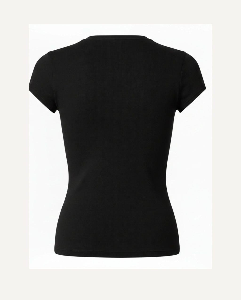 Merino Wool T-Shirt - Black