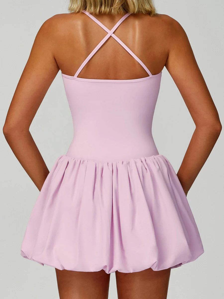 Sukienka Tenisowa Peplum