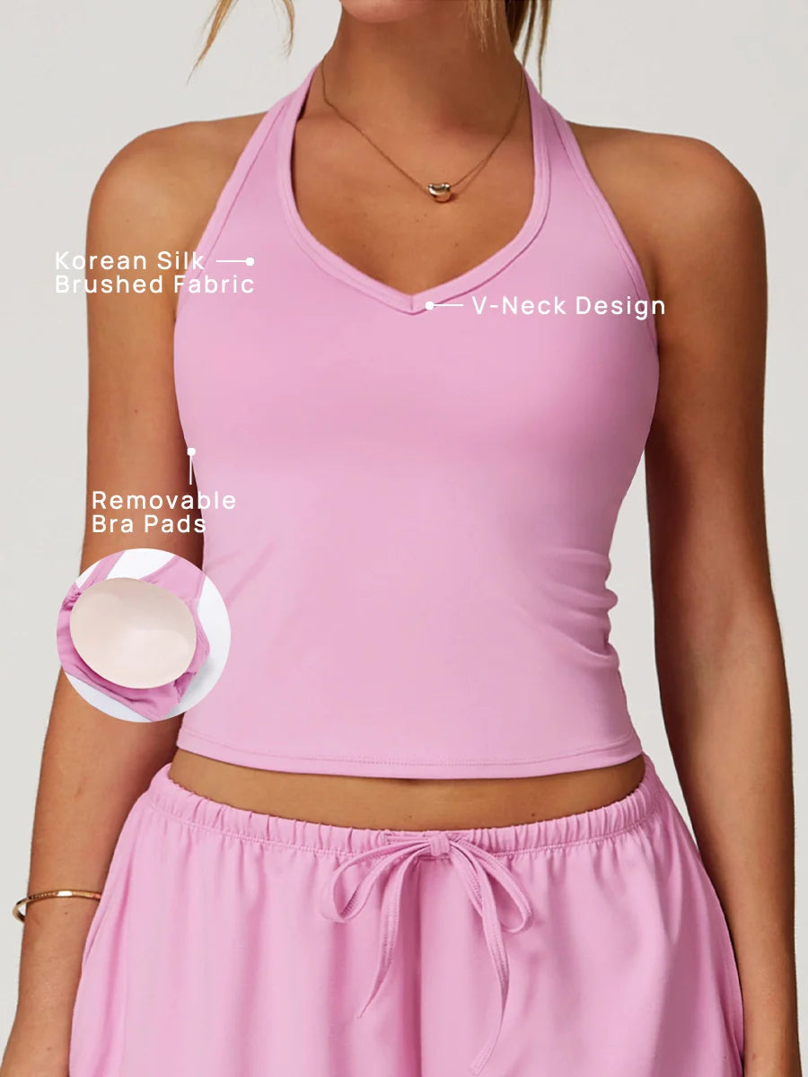 Top V-Neck Pastel