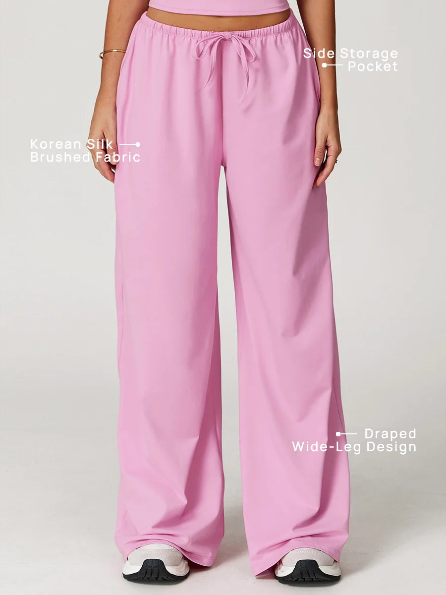 Spodnie Wide-Leg Pastel Lounge