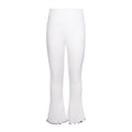 White Flare Leggings