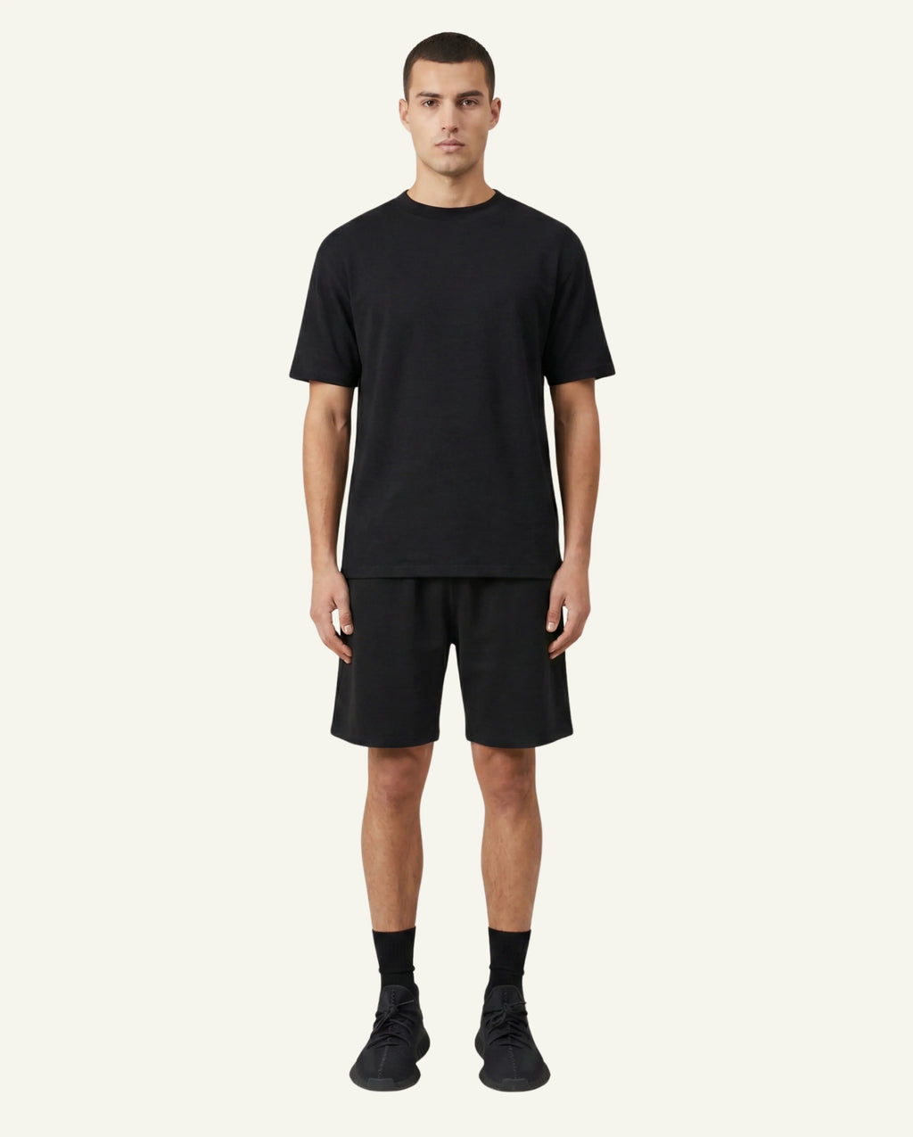 Men's Merino Wool Sports T-shirt - Black