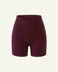Women's Seacell Bike Shorts - Burgundy