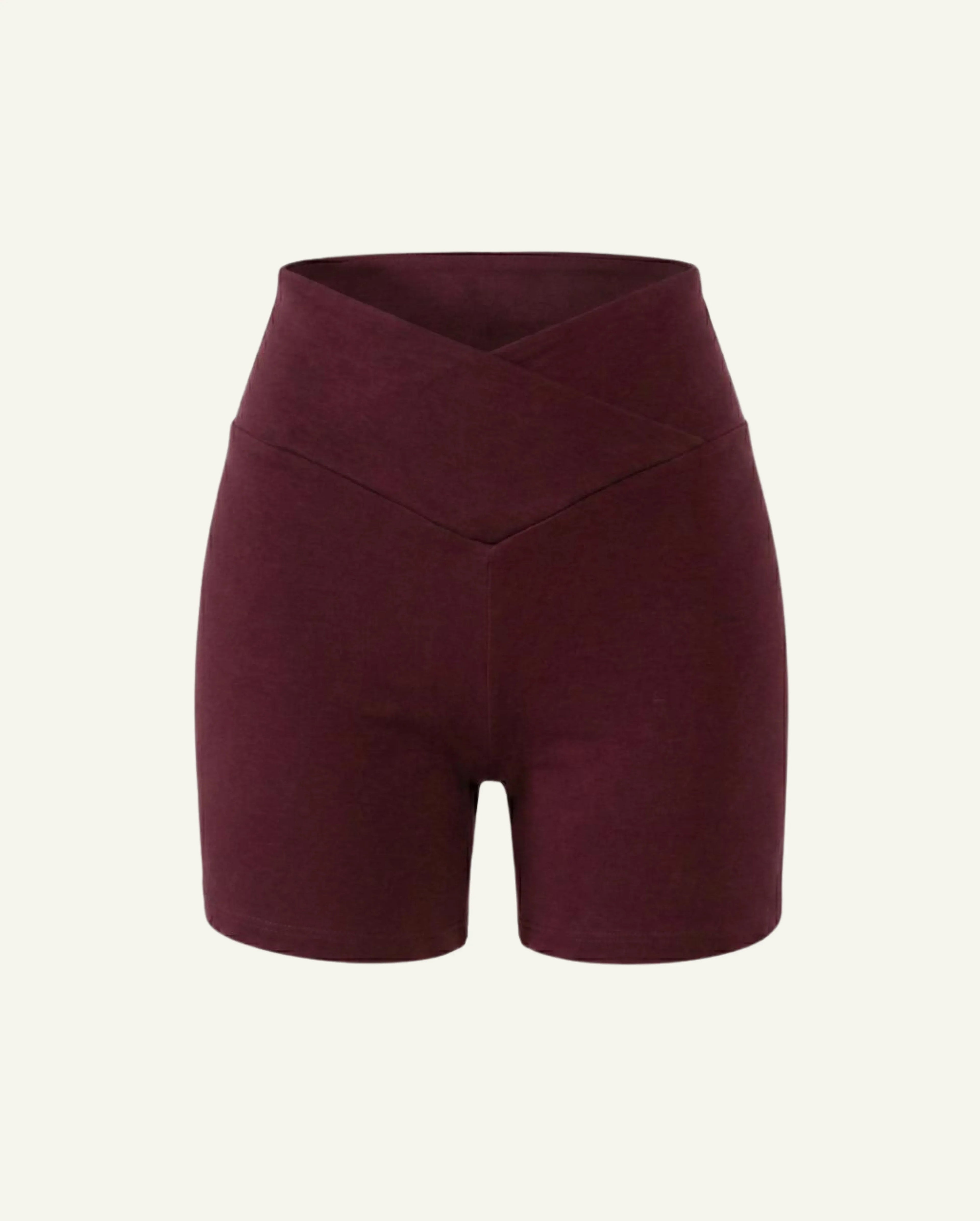 Women's Seacell Bike Shorts - Burgundy
