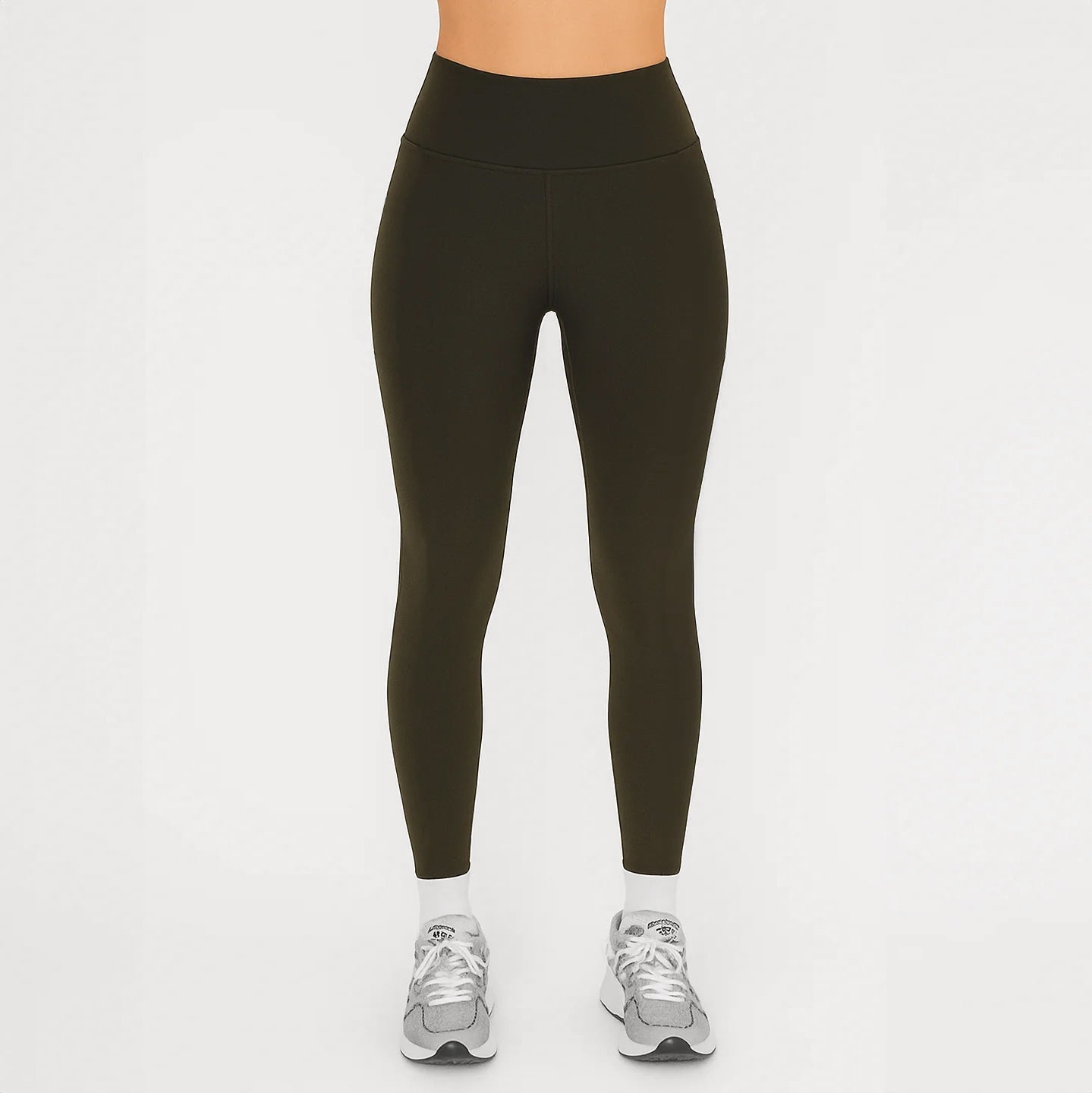 Legginsy sportowe z kieszonką w pasie 2009